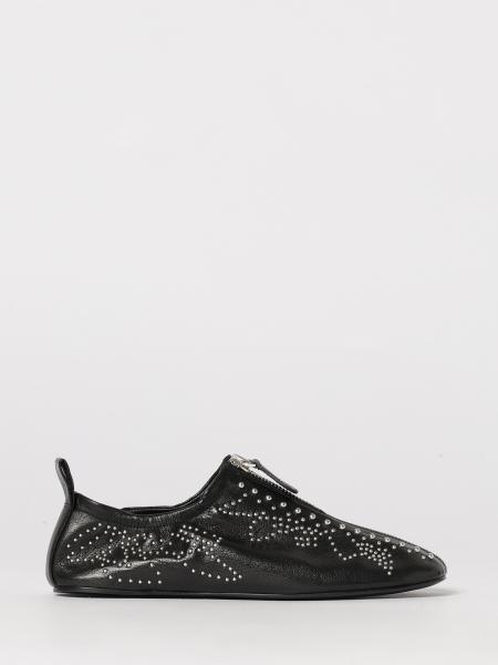 Chloé Susanna Leather Ballerinas with Studs