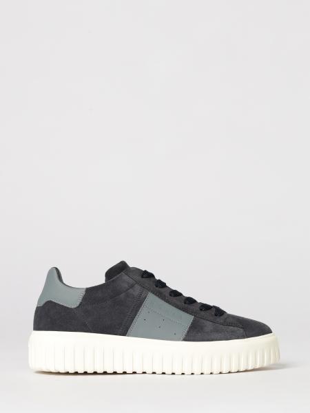 Hogan H-Stripes Suede Sneakers