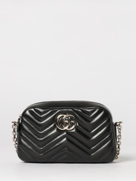 GG Marmont Bag in Chevron Nappa Leather Gucci