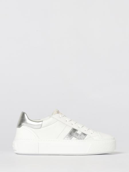 Crosswind Leather Sneakers Hogan