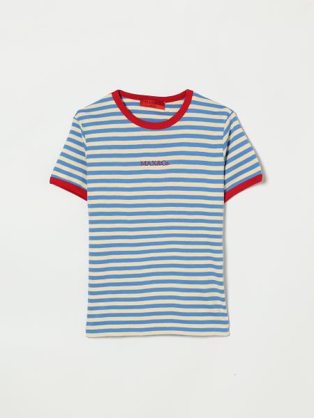 Max&co. Kid ストライプ コットンTシャツ
