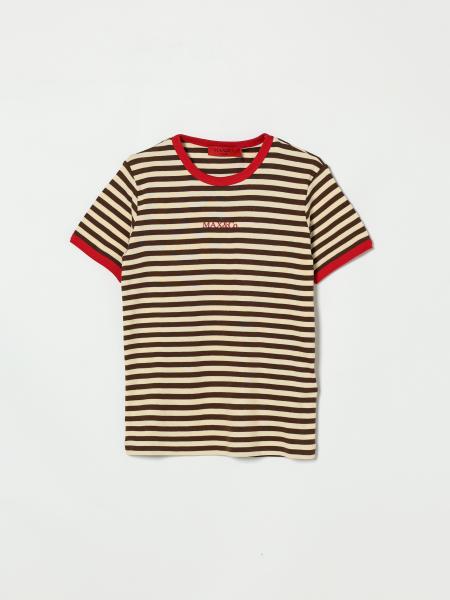 Max&co. Kid ストライプ コットンTシャツ