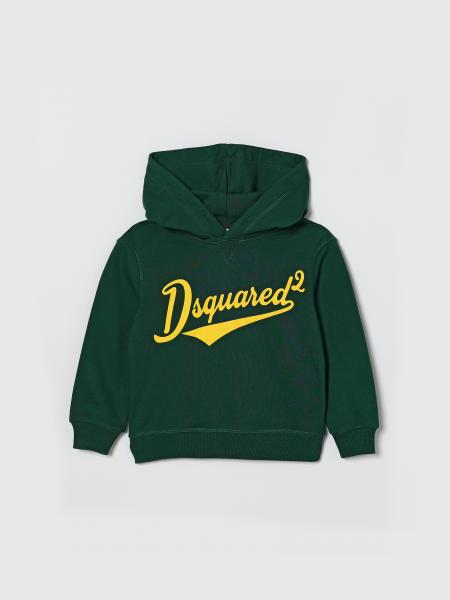 Cotton Hoodie with Logo Dsquared2