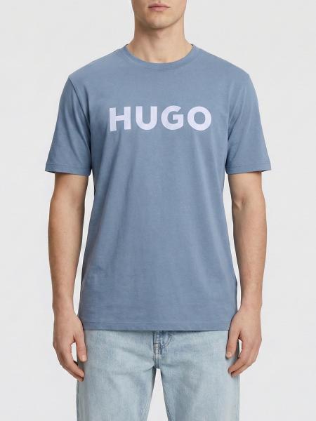 Hugo Cotton T-Shirt with Logo