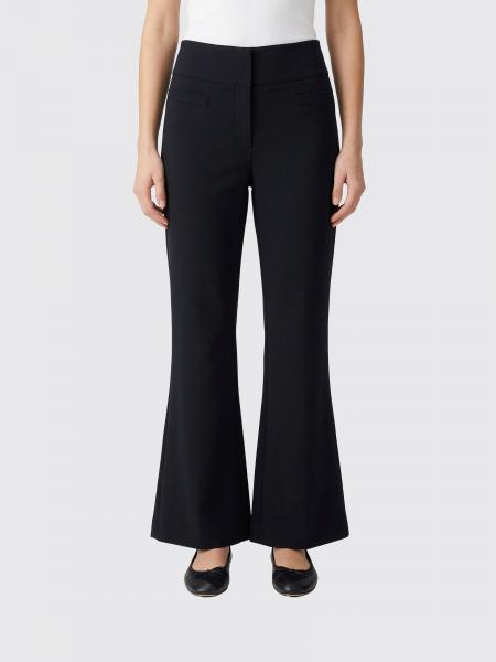 Pantaloni flared Courrèges in crêpe