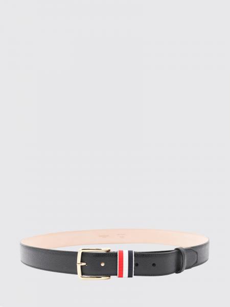 RWB Grained Leather Belt Thom Browne