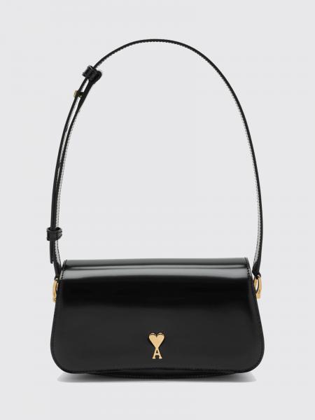 Mini Ami Paris Brushed Leather Bag