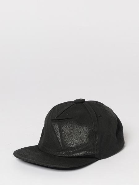 Chapeau Maison Margiela en twill de coton froissé et paillettes fumées