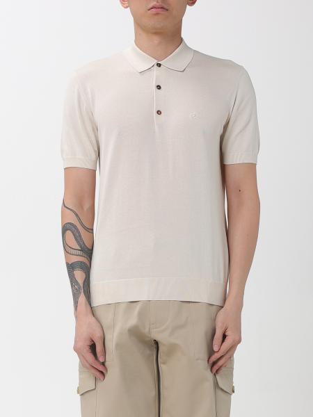 Etro Cotton Polo Shirt with Pegaso Logo