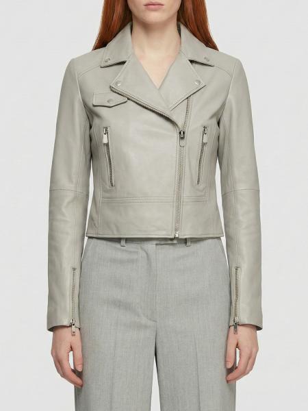 Pinko Faux Leather Biker Jacket