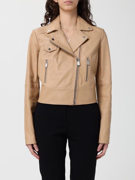 Pinko Faux Leather Biker Jacket
