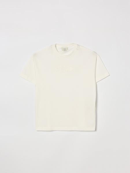 Fendi Basic Cotton T-shirt with Logo