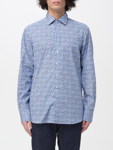 Cotton Shirt Etro with Paisley Print