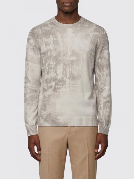 Avant Toi Abstract Pattern Cashmere Sweater