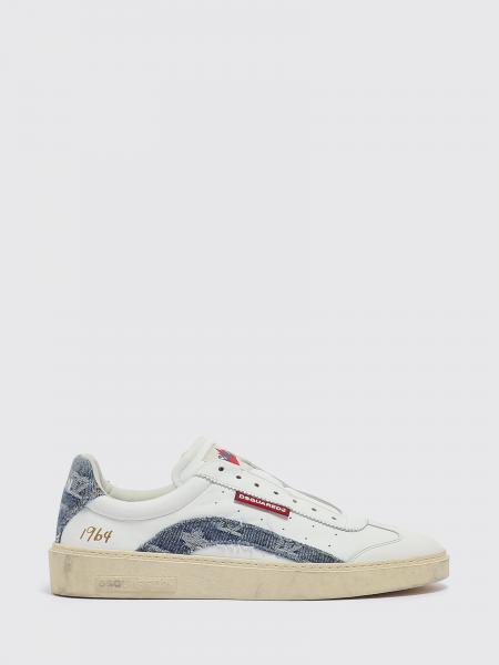 Dsquared2 Rider Leather Sneakers