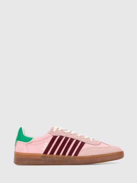 Boxer Sneakers Dsquared2 in Suede and Nylon