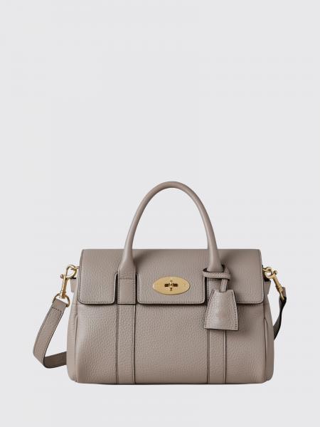 Borsa Bayswater Small Mulberry in pelle martellata