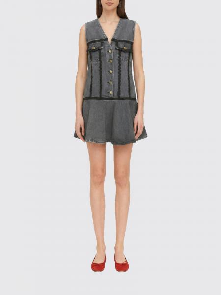 Abito di jeans Rigid Mini Ganni