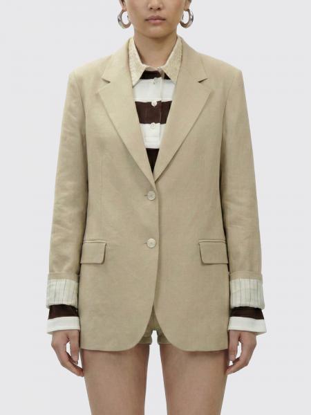 Single-breasted Viscose Blazer Alysi
