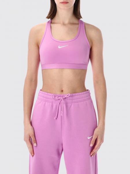 Swoosh Cropped Top aus Stretch-Funktionsgewebe Nike