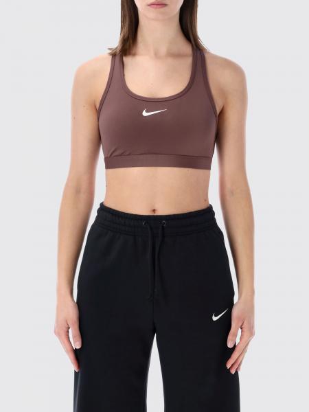 Swoosh Cropped Top aus Stretch-Funktionsgewebe Nike
