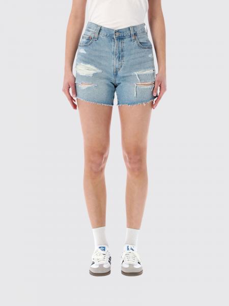 Cotton Denim Shorts Levi's