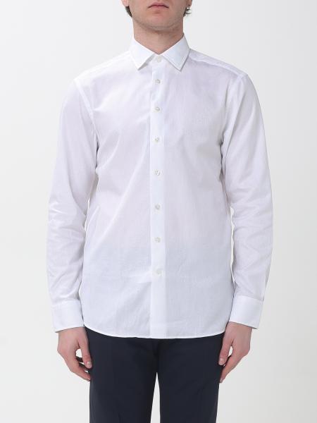 Camicia classica Etro in cotone con motivo Paisley