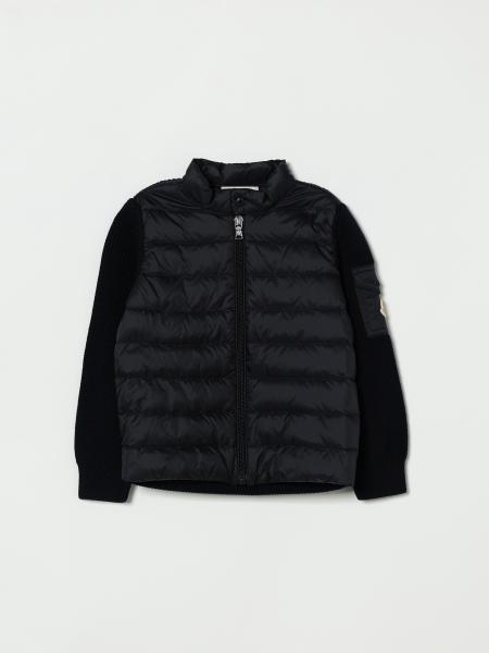 Padded Nylon and Cotton Cardigan Moncler