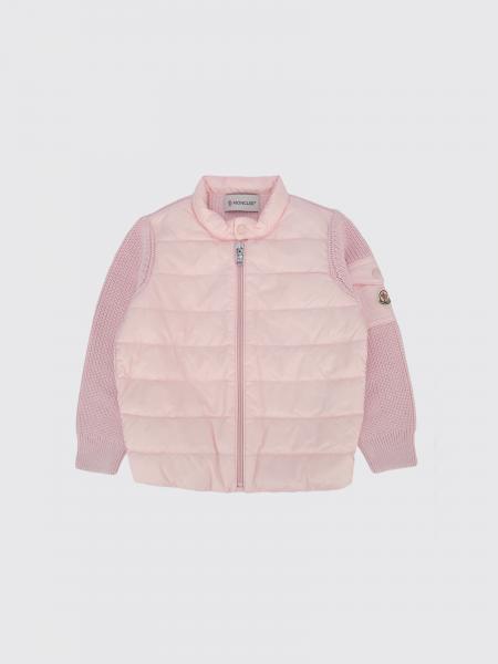 Padded Nylon and Cotton Cardigan Moncler