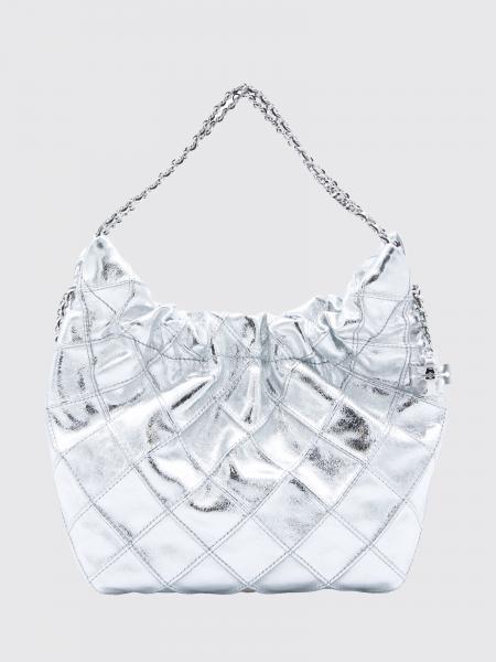 Mini Hobo Fleming Bag Tory Burch in Laminated Leather