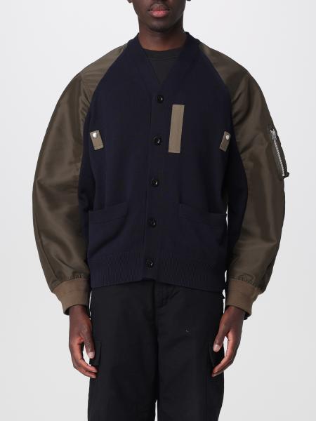 Sacai Cotton Blend Cardigan