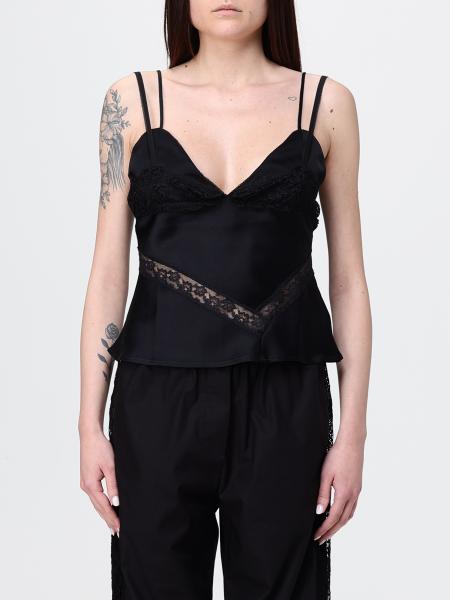 Satin and Lace Top MSGM