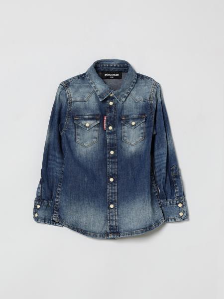 Dsquared2 Cotton Denim Shirt