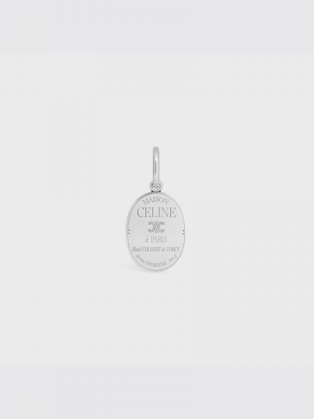 Charms de latón Celine con logo