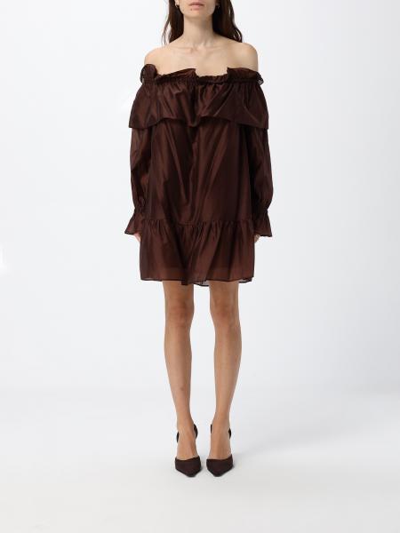 Mini Dress Actitude Twinset in Crêpe