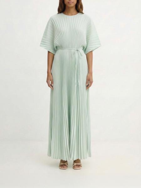 Robe longue plissée en crêpe Twinset