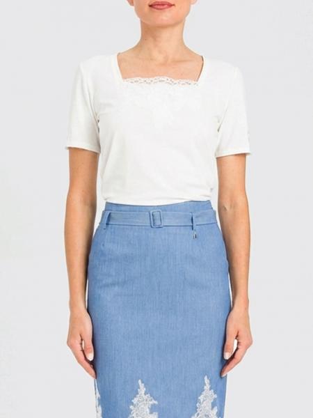 Cotton T-Shirt Actitude Twinset