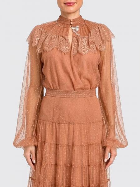 Point d'Esprit Tulle Blouse Twinset