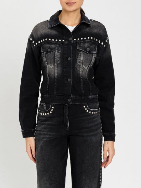 Actitude Twinset 스터드 코튼 데님 재킷