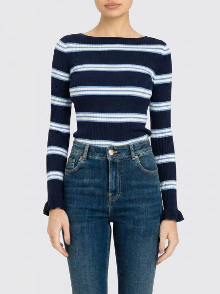 Striped Knit Top Twinset