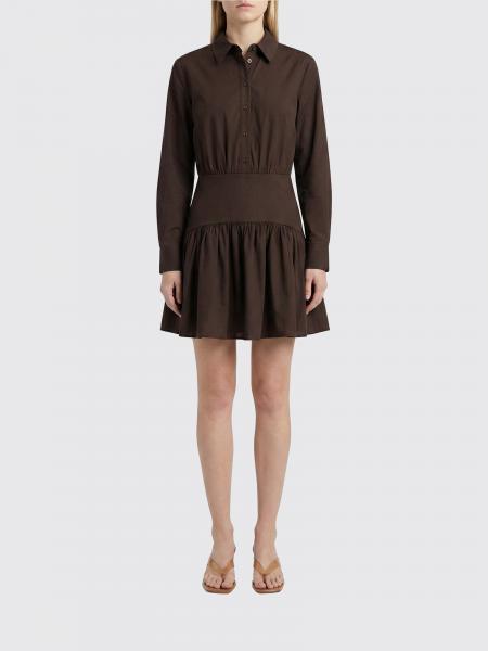 Baumwoll-Hemdblusenkleid Staud