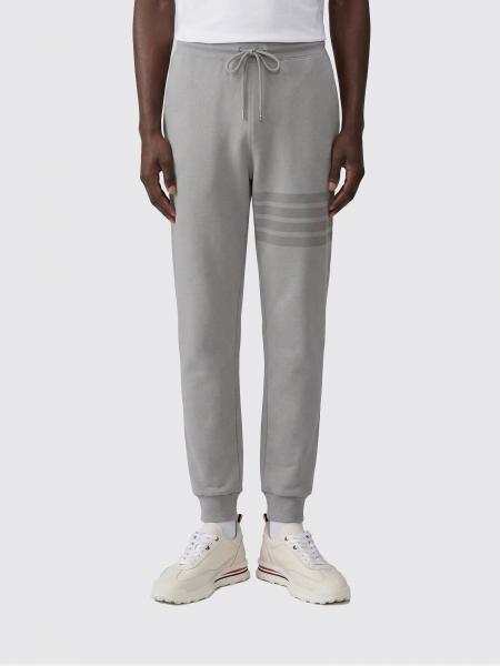 4-Bar Cotton Jogging Pants Thom Browne