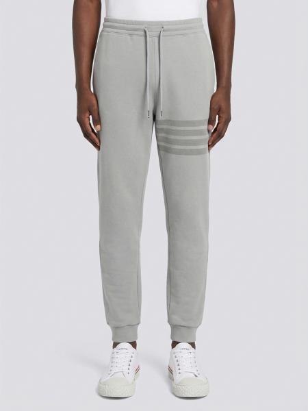 4-Bar Cotton Jogging Pants Thom Browne