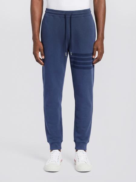 4-Bar Cotton Jogging Pants Thom Browne