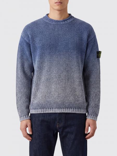 Faded Cotton Pullover Stone Island