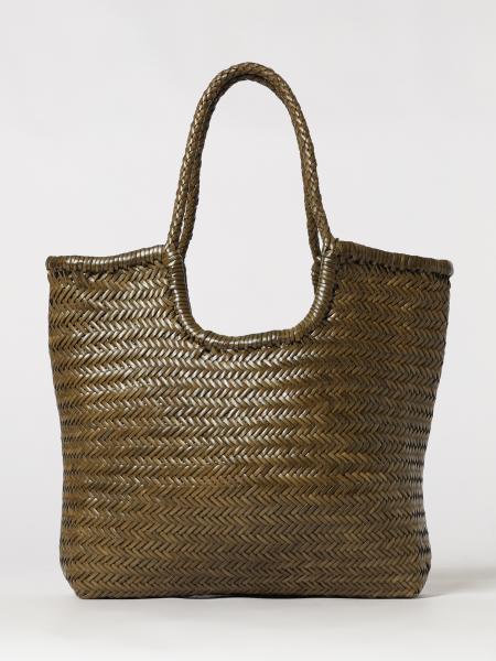 NS Diagonal Trimple Jump Woven Leather Bag Dragon Diffusion