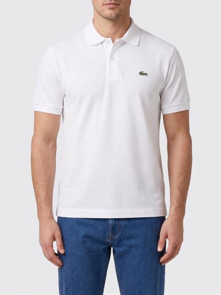 Polo de algodón con logo Lacoste