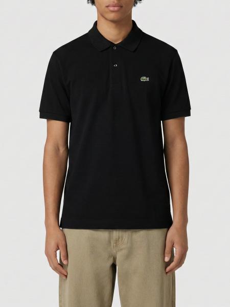 Polo de algodón con logo Lacoste