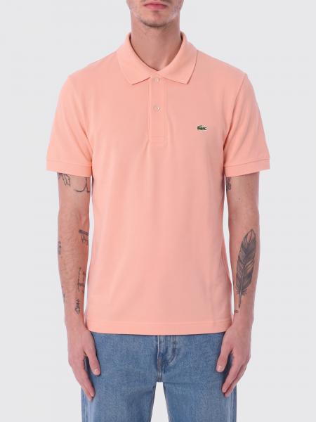 Polo de algodón con logo Lacoste