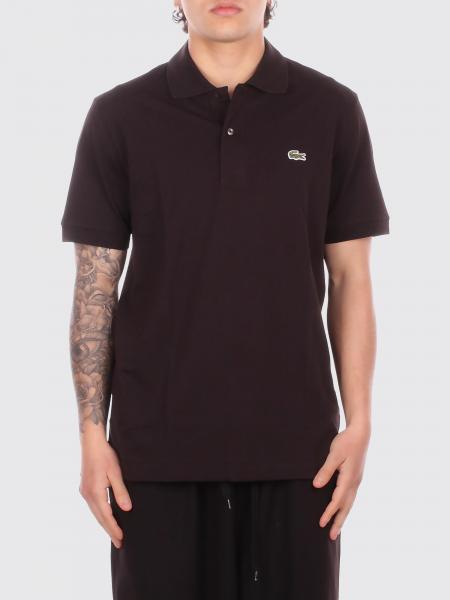 Polo de algodón con logo Lacoste